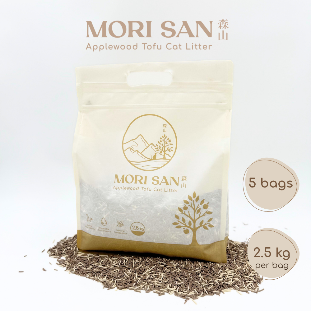 Morisan Applewood Tofu Cat Litter
