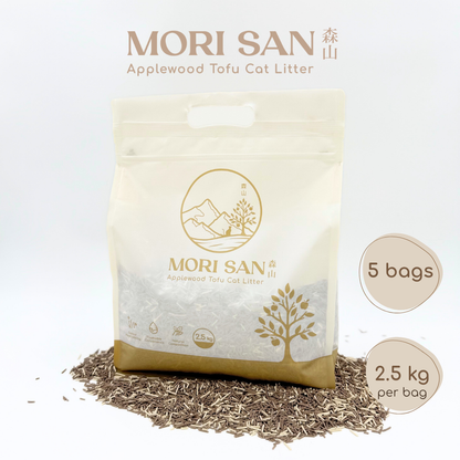 Morisan Applewood Tofu Cat Litter