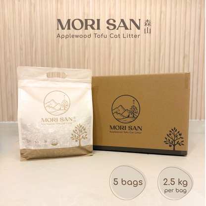 Morisan Applewood Tofu Cat Litter